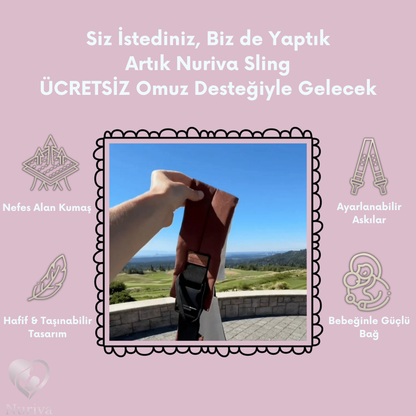 Nuriva - Bebek Taşıyıcı Sling