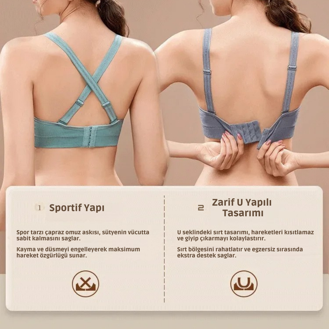Nuriva - Telsiz Bambu Emzirme Sütyeni