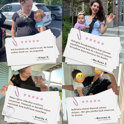 Nuriva - Bebek Taşıyıcı Sling