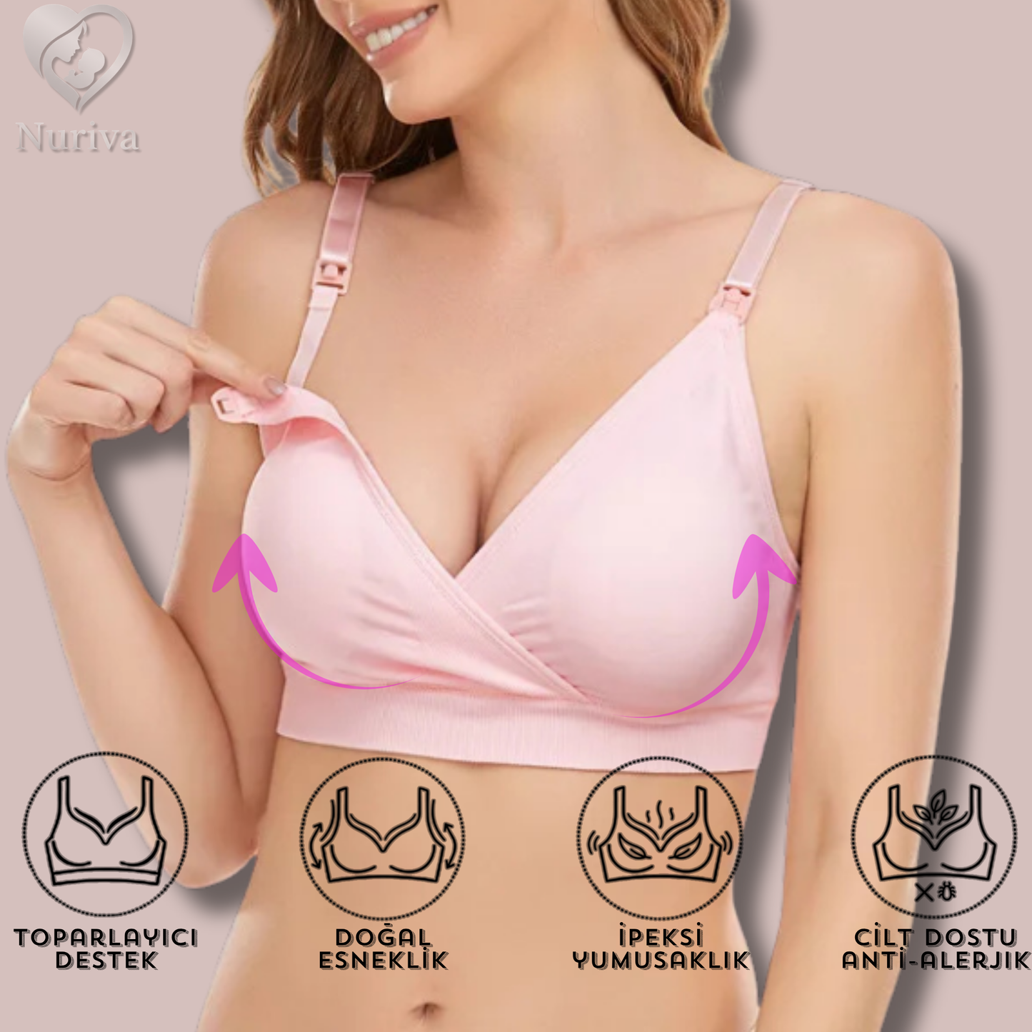 Nuriva - Elora Emzirme Sütyeni