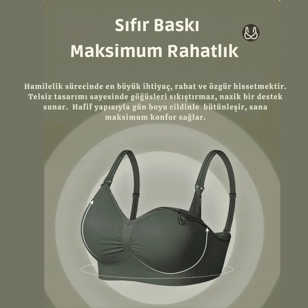 Nuriva - Telsiz Bambu Emzirme Sütyeni